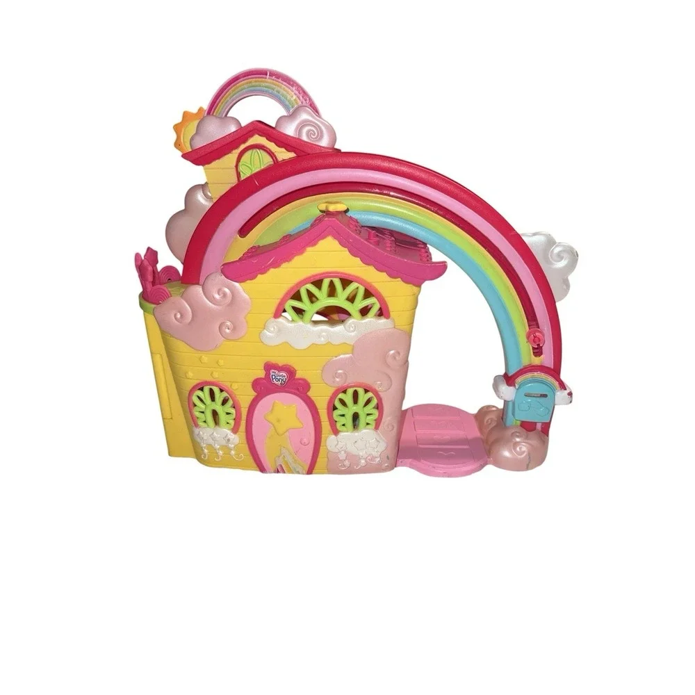 My Little Pony 3 Playsets Ponyville Sundae Shoppe Dash House Roller Skate